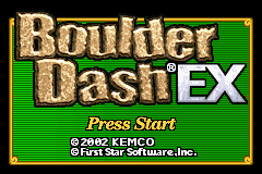 Boulder Dash EX screenshot 4 for GameBoy Advance